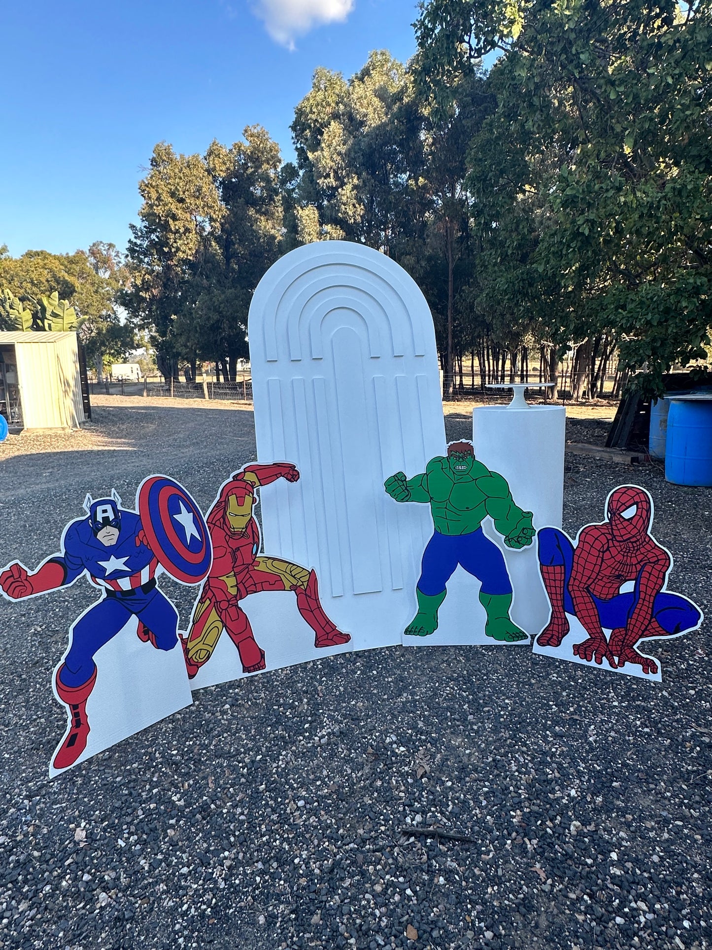 Superhero Cut Outs