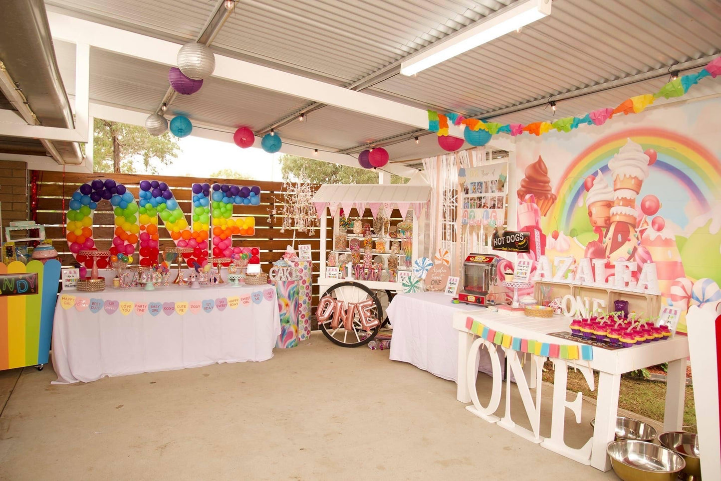 Candyland decor kit