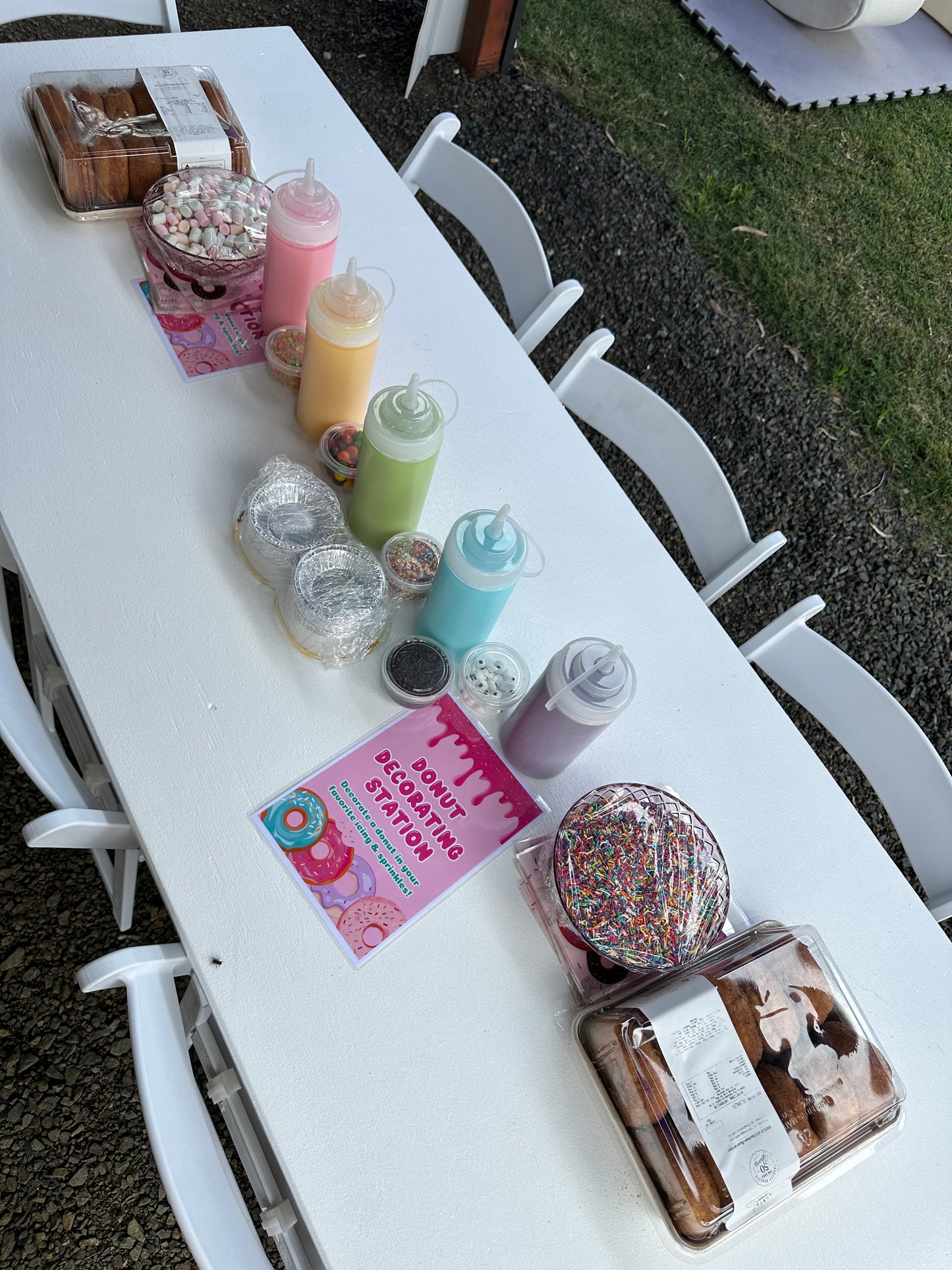 Donut Decorating Station