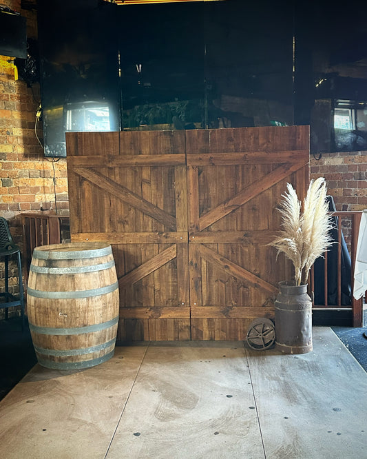 Barn Door Backdrop